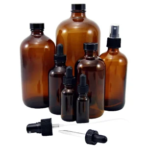 Amber Glass Bottle